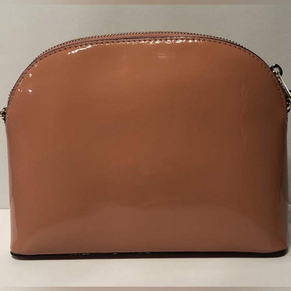 Michael Kors Emmy Peach Patent Leather Crossbody Bag NWT - Picture 7 of 16